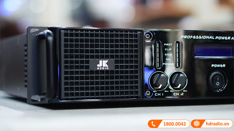 Cục công suất JKAudio H4400, 400W x 4 Kênh, Class H-2