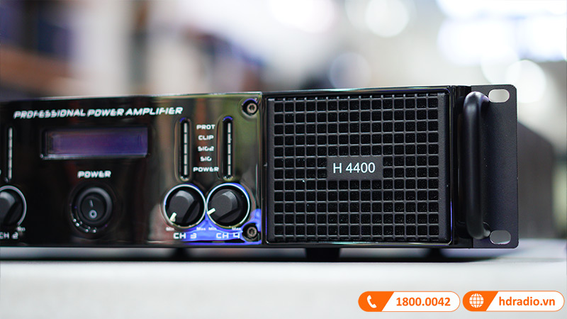 Cục công suất JKAudio H4400, 400W x 4 Kênh, Class H-6