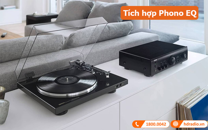 Đầu Đĩa Than Denon DP-300F, Hộp mực MM CN-6518, RCA (33 1/3, 45 RPM)-6