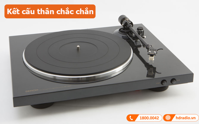 Đầu Đĩa Than Denon DP-300F, Hộp mực MM CN-6518, RCA (33 1/3, 45 RPM)-8