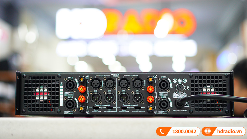 Cục công suất JKAudio H4800, 800W x 4 Kênh, Class H-10