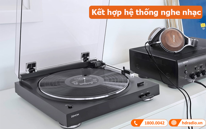 Đầu Đĩa Than Denon DP-29F, Hộp mực MM DSN-82, RCA (33 1/3, 45 RPM)-12