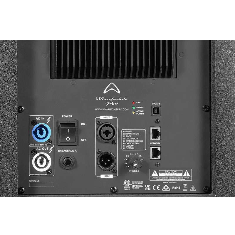 Loa Wharfedale WLA-28SUBA (200W, 38.1cm, 67kg)-6