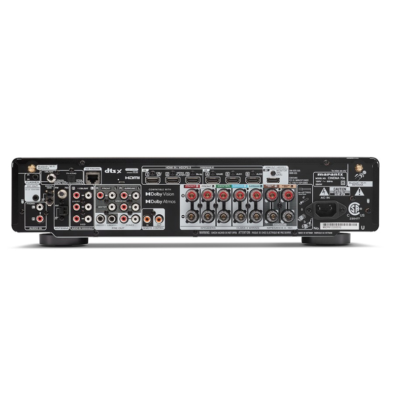 Amply Marantz Cinema 70S, 7.2 kênh, 50W/kênh 8 Ohms-3