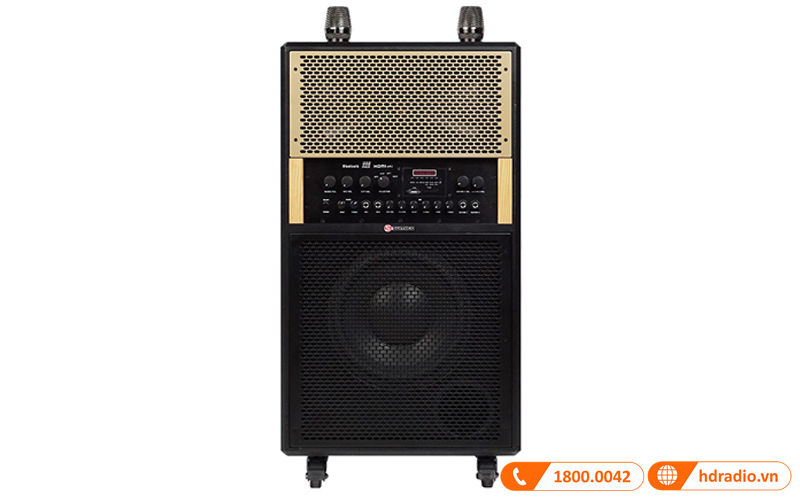 Loa Sumico Mobile Station 10, Bass 25 cm, Công Suất 250W, Pin 8H-2