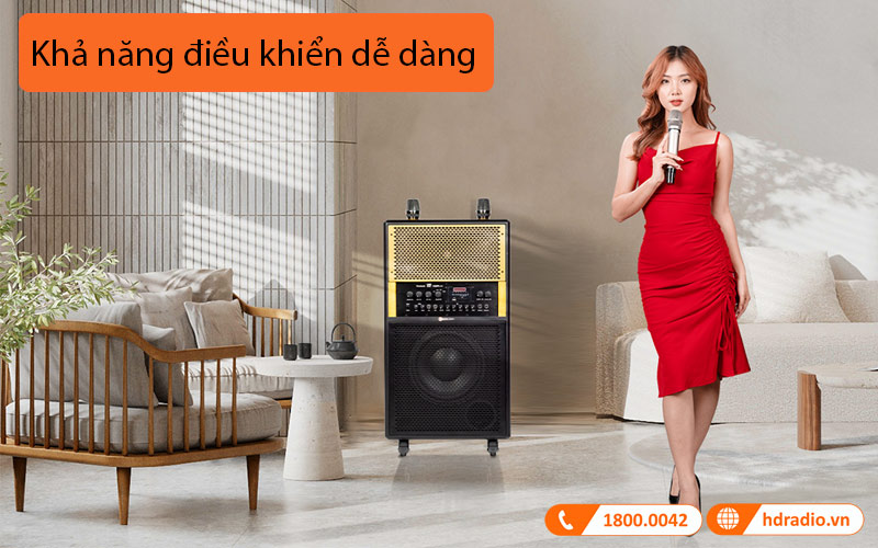 Loa Sumico Mobile Station 10, Bass 25 cm, Công Suất 250W, Pin 8H-9