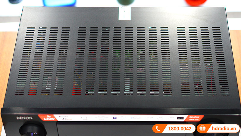 Amply Denon AVR-X580BT (5.2 kênh, 70W/CH, 8K, Bluetooth, HDMI eARC, USB)-9