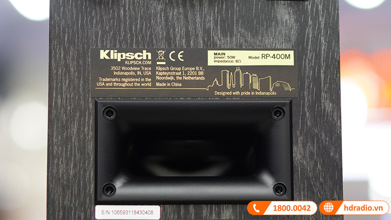 Loa Klipsch RP400M-9