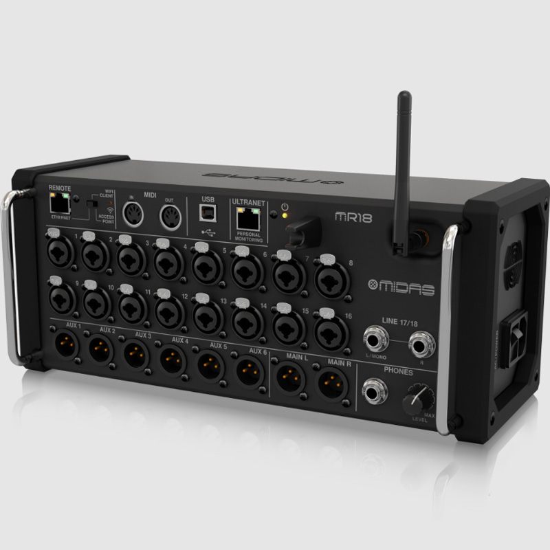 Mixer Midas MR18, 18 kênh, APP M AIR MIX/Edit-3