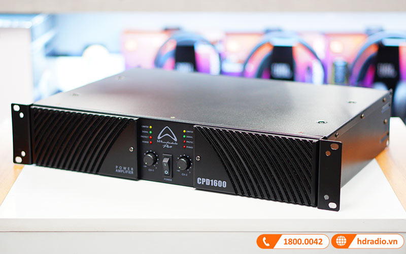 Cục công suất Wharfedale CPD1600, 400W x 2 Kênh-4