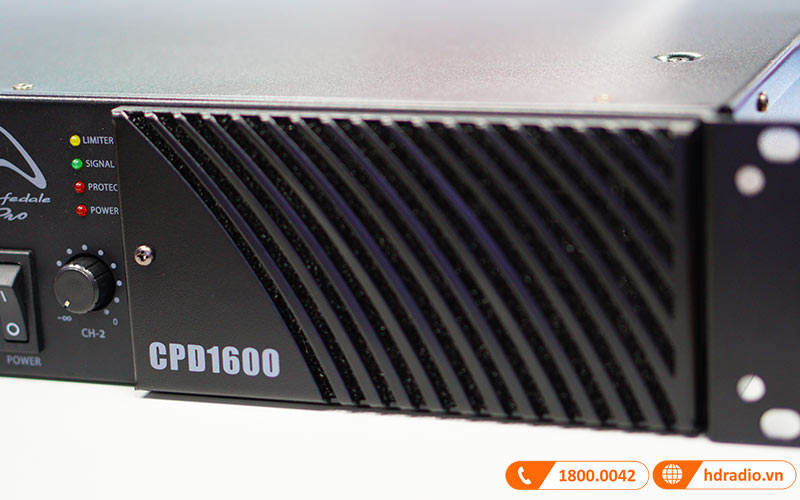 Cục công suất Wharfedale CPD1600, 400W x 2 Kênh-5