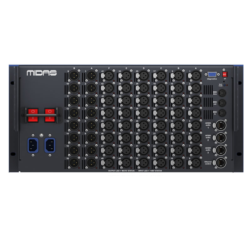 Mixer Midas DL251 Stage Box, 48 đầu vào, 16 đầu ra-4