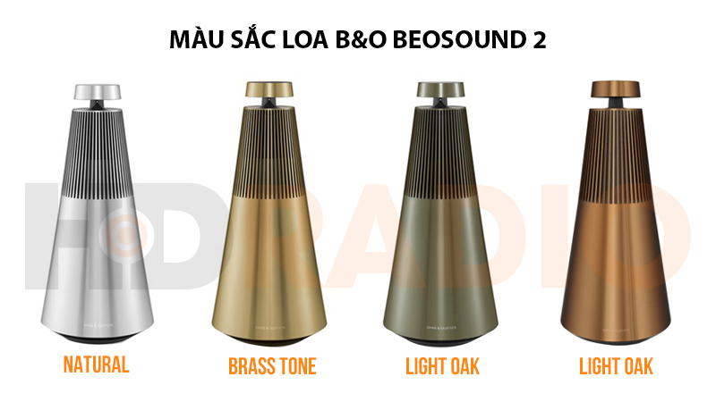 Loa B&O BeoSound 2, Âm thanh 360 độ, Công Suất 102W, Bluetooth, AUX, google Assistant, Kết nối đa phòng-1