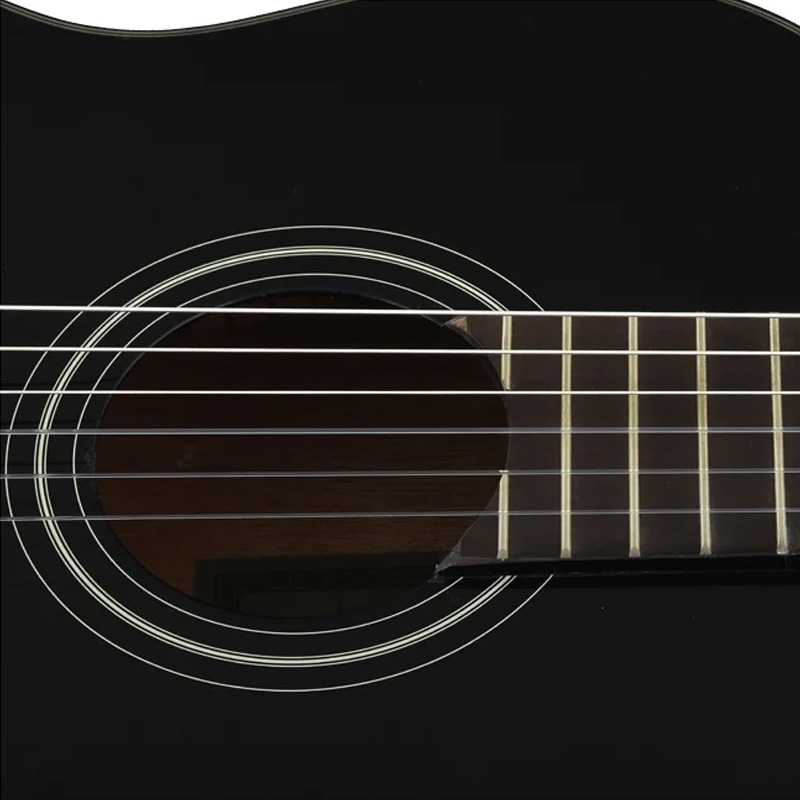 Đàn Guitar Yamaha C40 Black, Classic Guitar-4