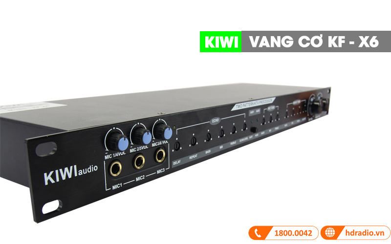 Vang cơ Kiwi KF-X6, RCA, Chống hú-2