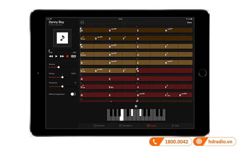 Đàn Piano Yamaha DGX 670, piano điện, 88 phím GHS, 630 âm sắc, 256 đa âm tối đa-18