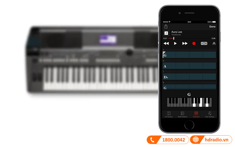 Đàn Piano Yamaha DGX 670, piano điện, 88 phím GHS, 630 âm sắc, 256 đa âm tối đa-23