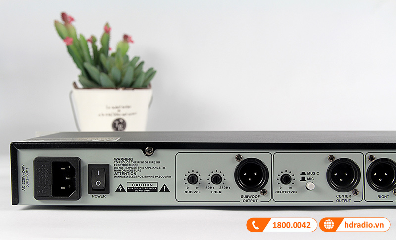 Vang cơ Kiwi KF X8 Pro, Bluetooth 4.0, DSP Digital Echo, Cổng Optical-7