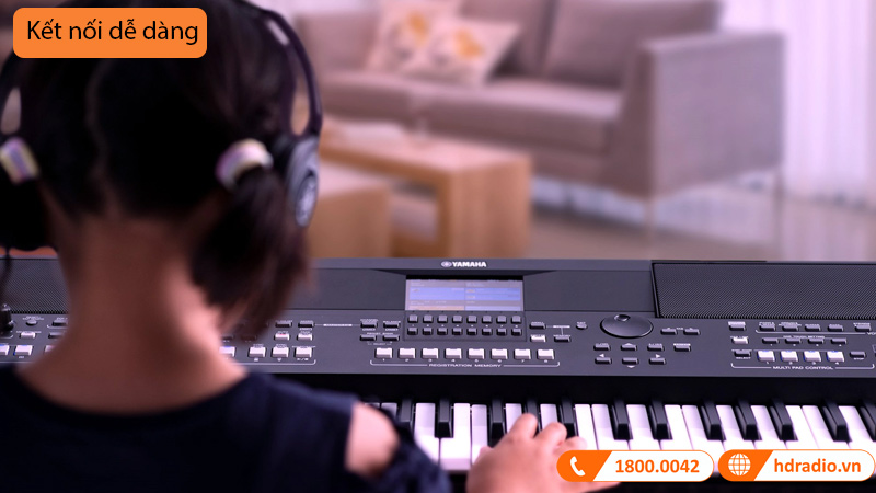 Đàn Organ Yamaha PSR SX600, 61 phím, 850 Tiếng nhạc, 43 Bộ Trống/SFX, 480 Tiếng nhạc XG, Unison Accent-16