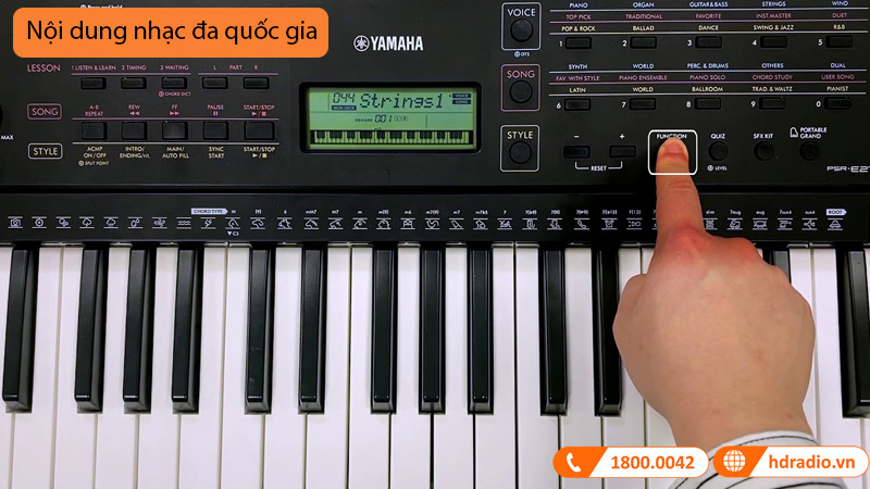 Đàn Organ Yamaha PSR E273-12