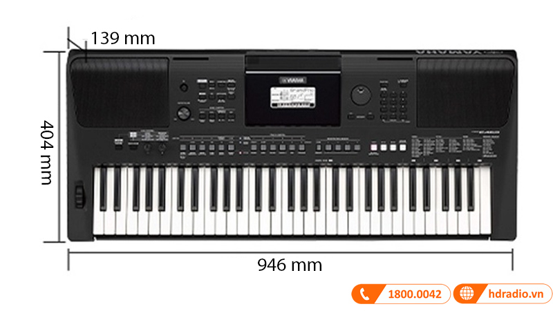 Đàn Organ Yamaha PSR E463-4