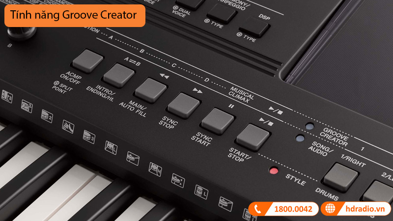 Đàn Organ Yamaha PSR EW410-12