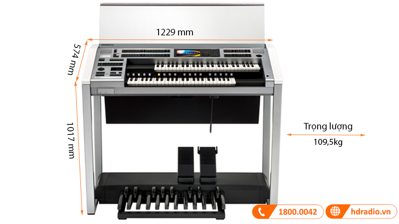 Đàn Electone Yamaha ELS-02C-3