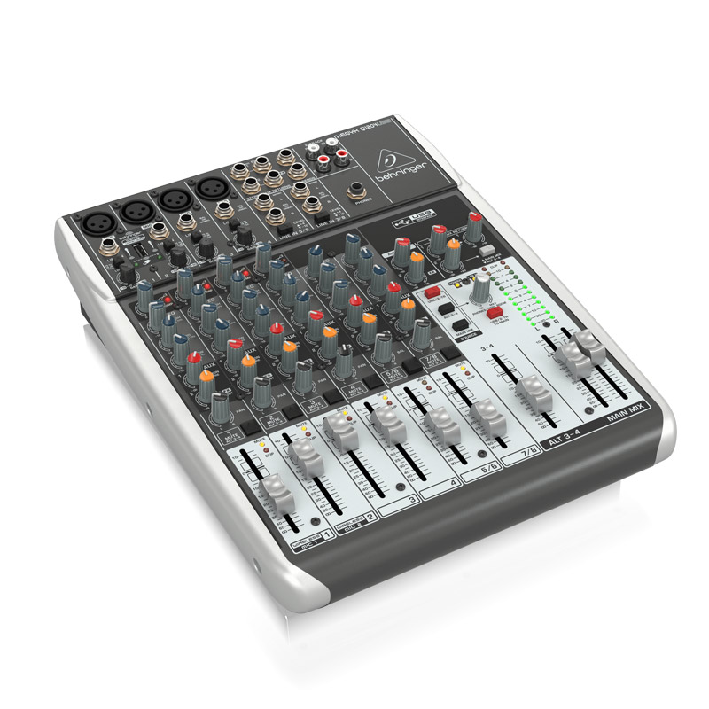 Bàn Mixer Behringer Xenyx Q1204USB, 12 Inputs, 2/2 Bus-1