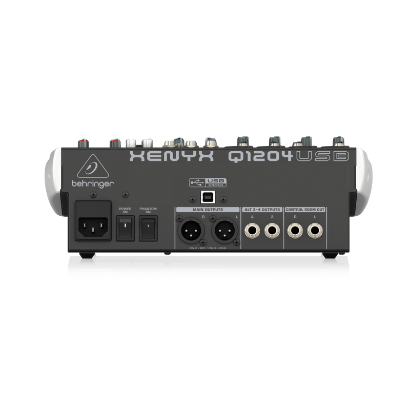 Bàn Mixer Behringer Xenyx Q1204USB, 12 Inputs, 2/2 Bus-3