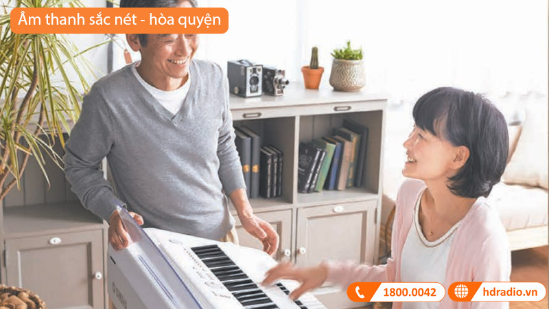 Bộ Đàn Electone Yamaha ELB-02, Electronic Organ 2 Tầng, Bàn Phím FSB, 540 Âm Sắc, 368 Giai Điệu, Có Chức Năng Ghi, Tích Hợp Loa-5