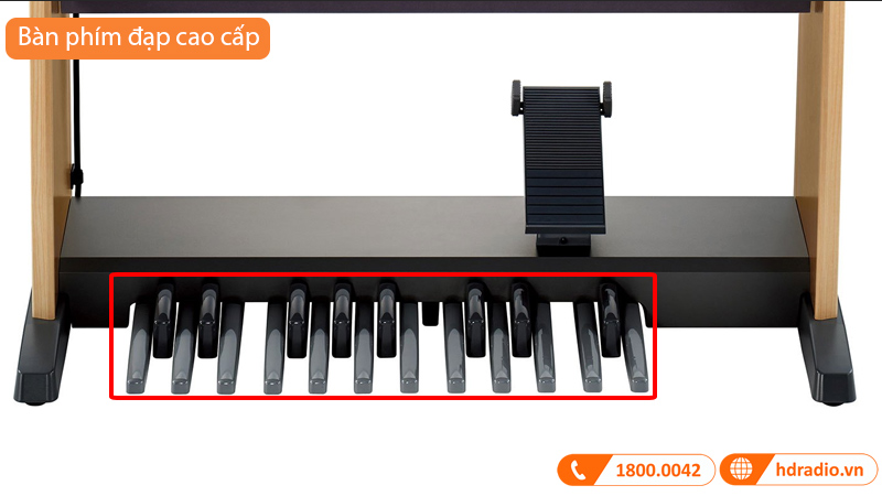 Bộ Đàn Electone Yamaha ELB-02, Electronic Organ 2 Tầng, Bàn Phím FSB, 540 Âm Sắc, 368 Giai Điệu, Có Chức Năng Ghi, Tích Hợp Loa-9