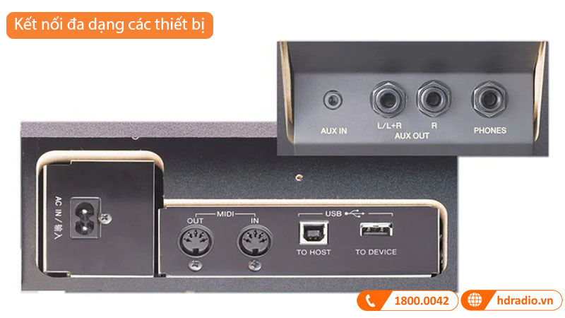 Bộ Đàn Electone Yamaha ELB-02, Electronic Organ 2 Tầng, Bàn Phím FSB, 540 Âm Sắc, 368 Giai Điệu, Có Chức Năng Ghi, Tích Hợp Loa-14