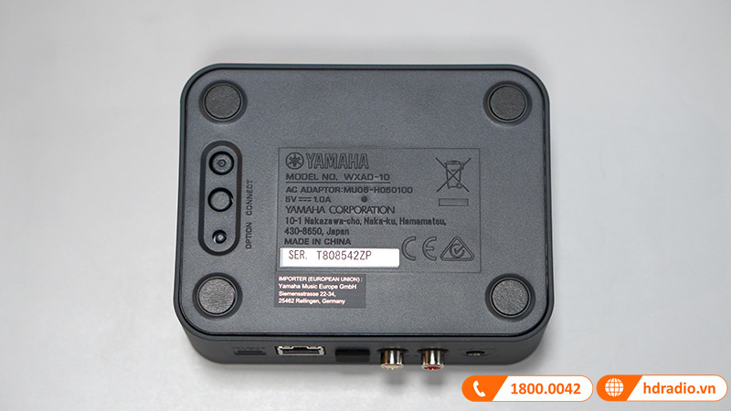 Dac Yamaha WXAD-10, Chip Burr-Brown, Bluetooth, WiFi, Air Play, LAN-7