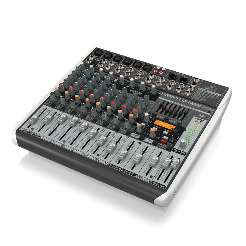 Bàn Mixer Behringer Xenyx QX 1222 USB, 16 Inputs, Analog-2