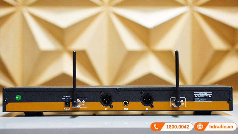 Micro Không Dây Baiervires BS970, Cảm biến tự ngắt, Dò sóng sạch-7