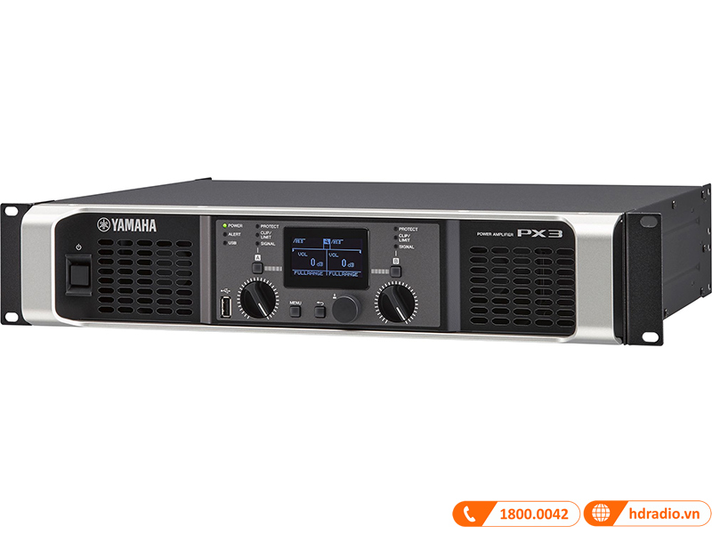 Công suất Yamaha PX3, 300W x 2 Kênh, Class D-1
