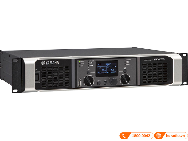 Công suất Yamaha PX3, 300W x 2 Kênh, Class D-2