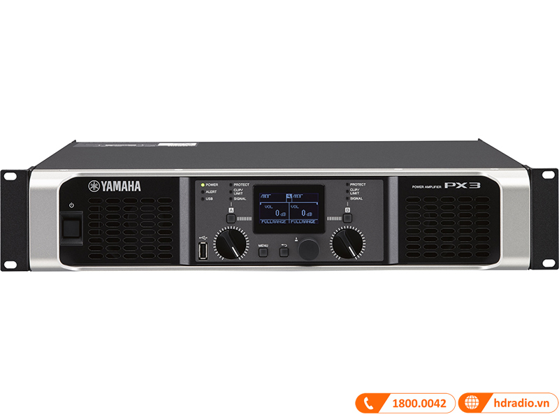 Công suất Yamaha PX3, 300W x 2 Kênh, Class D-3