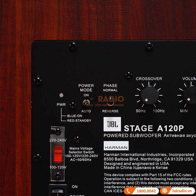 Loa Sub JBL STAGE A120P, Bass 30cm, Công Suất 500W-10