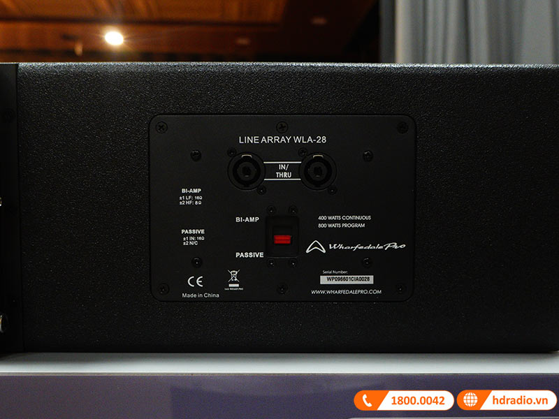 Loa Line Array Wharfedale Pro WLA-28, Bass 20cm, Công Suất 400W-7