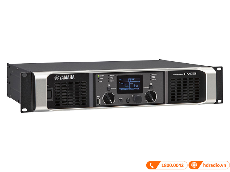Công suất Yamaha PX5, 500W x 2 Kênh, Class D-1