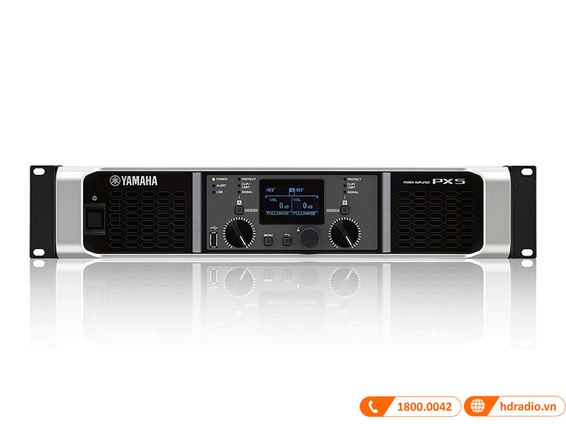 Công suất Yamaha PX5, 500W x 2 Kênh, Class D-3