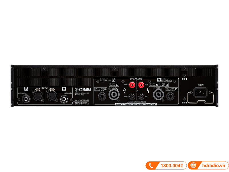 Công suất Yamaha PX5, 500W x 2 Kênh, Class D-4