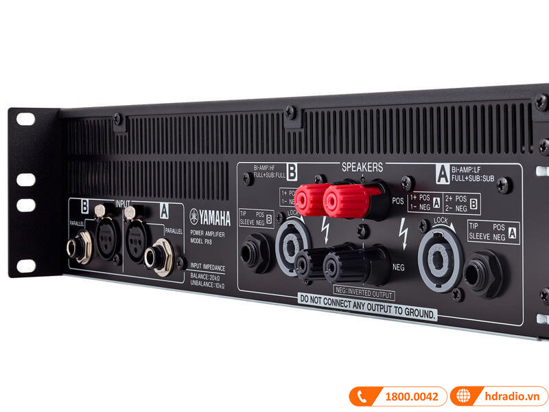 Công suất Yamaha PX8, 800W x 2 Kênh, Class D-4