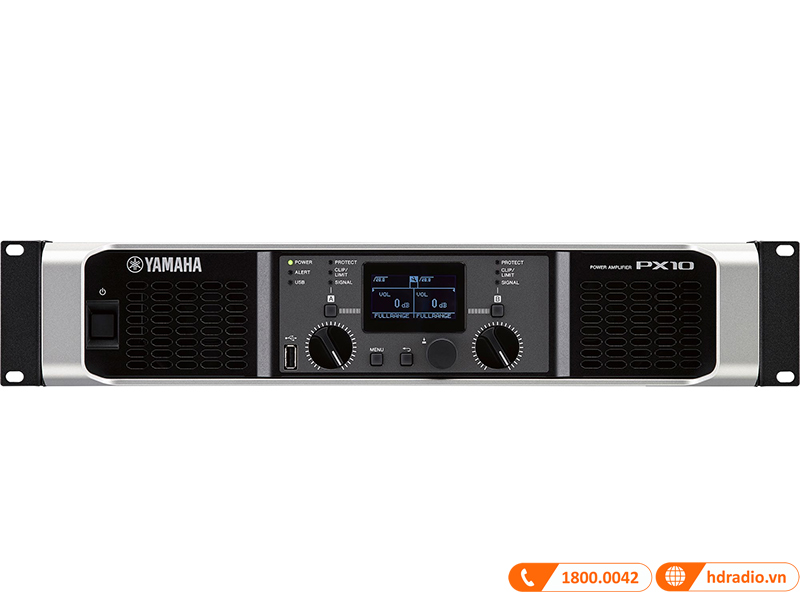 Công suất Yamaha PX10, 1000W x 2 Kênh, Class D-1