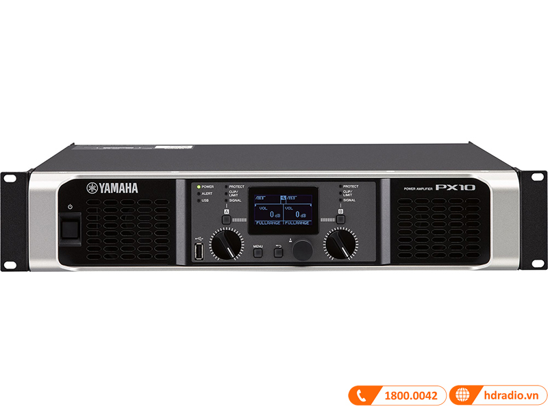 Công suất Yamaha PX10, 1000W x 2 Kênh, Class D-2