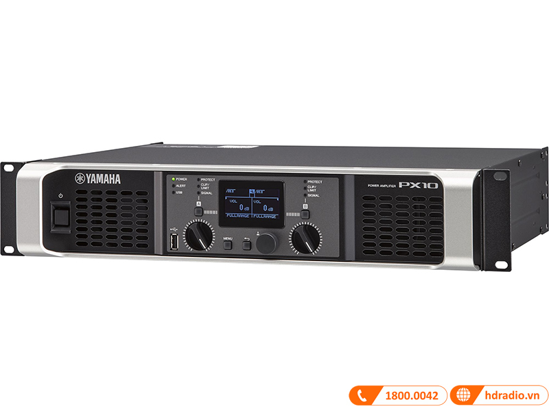 Công suất Yamaha PX10, 1000W x 2 Kênh, Class D-3