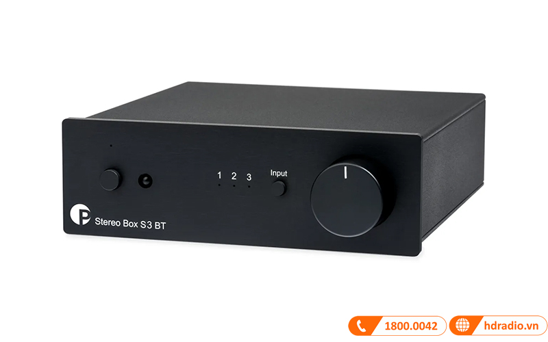 Amply Pro-Ject Stereo Box S3 BT, 40W/kênh, Bluetooth-2