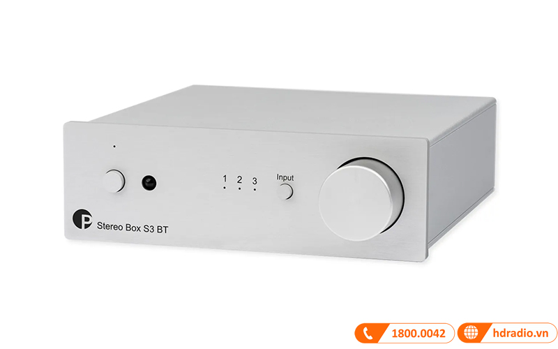 Amply Pro-Ject Stereo Box S3 BT, 40W/kênh, Bluetooth-3