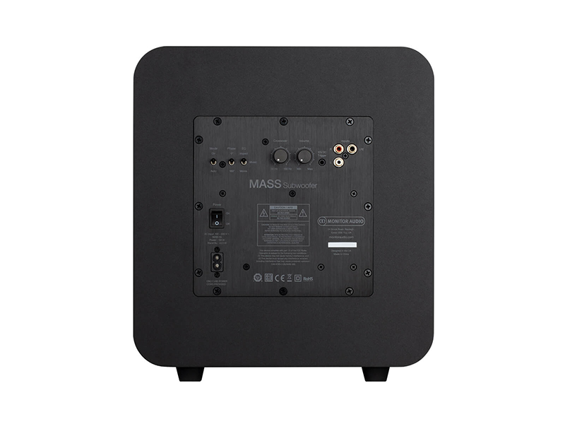Loa sub Monitor Audio MASS Subwoofer, Bass 20cm, 120W-3
